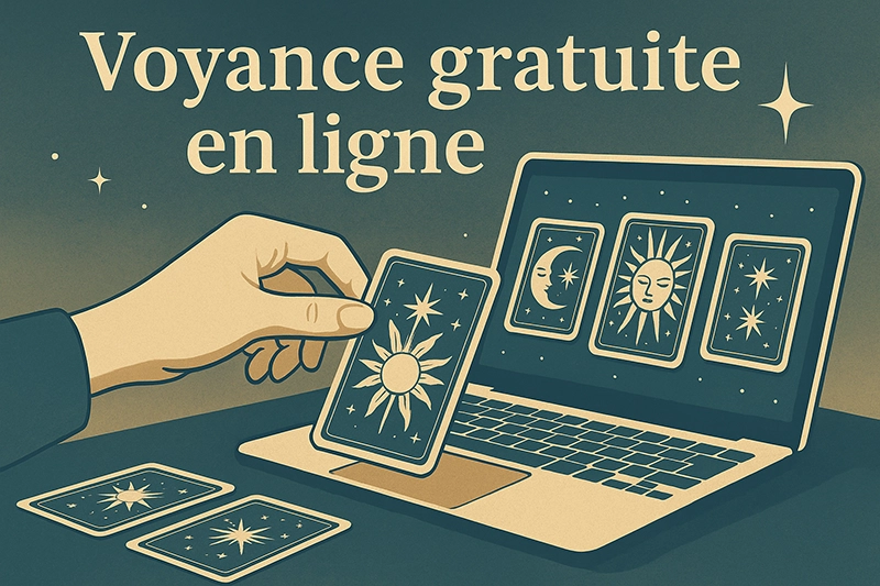 Tirage de voyance gratuite en ligne sur ordinateur – accès immédiat sans inscription