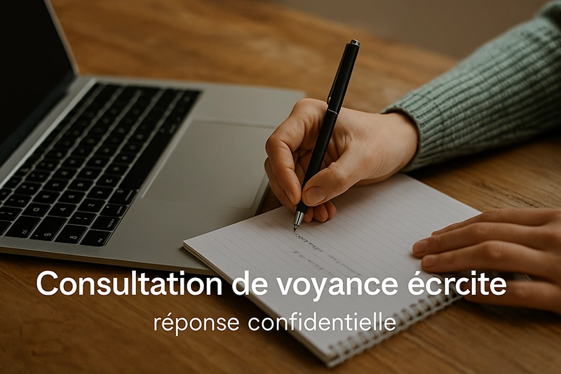 Consultation de voyance écrite en toute confidentialité